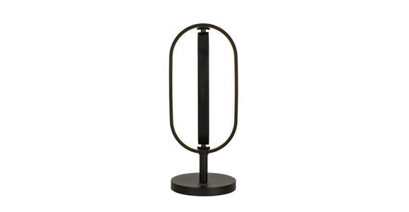 LED-TISCHLEUCHTE 21/50 cm - Schwarz, Design, Kunststoff/Metall (21/50cm) - Novel