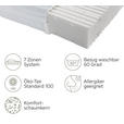 KOMFORTSCHAUMMATRATZE 80/200 cm  - Weiß, Basics, Textil (80/200cm) - Sleeptex