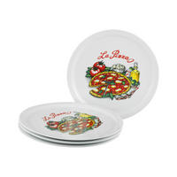 PIZZATELLER Milano La Pizza  40 cm   - Multicolor, Basics, Keramik (40cm) - Creatable