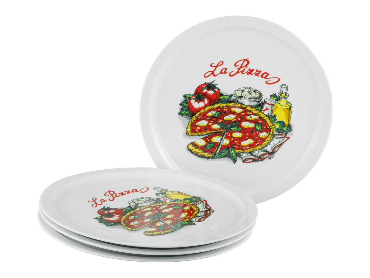 PIZZATELLER Milano La Pizza  40 cm   - Multicolor, Basics, Keramik (40cm) - Creatable