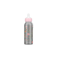 ISOLIERFLASCHE Campus  - Edelstahlfarben/Hellrosa, KONVENTIONELL, Kunststoff/Metall (6,5/7,0/20,2cm) - Mepal