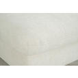 WOHNLANDSCHAFT Beige Chenille  - Beige/Schwarz, KONVENTIONELL, Textil/Metall (160/340/188cm) - Xora