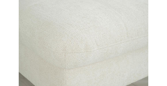 WOHNLANDSCHAFT Beige Chenille  - Beige/Schwarz, KONVENTIONELL, Textil/Metall (160/340/188cm) - Xora