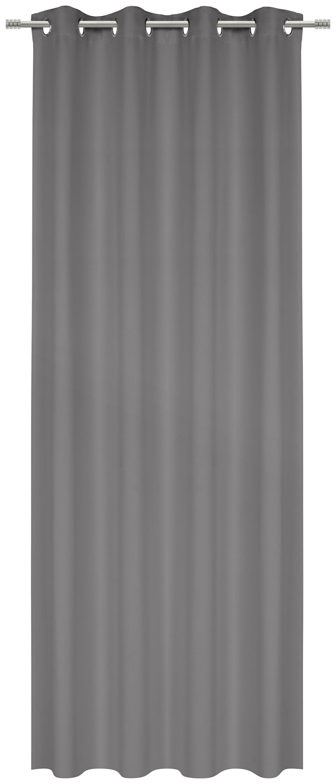 SÖTÉTÍTŐFÜGGÖNY sötétítő  - szürke, Basics, textil (140/245cm) - Esposa