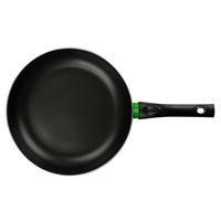 TIGAIE PENTRU PRĂJIT 28 cm  - verde/negru, Design, metal (28cm) - Chefkoch+Fackelmann