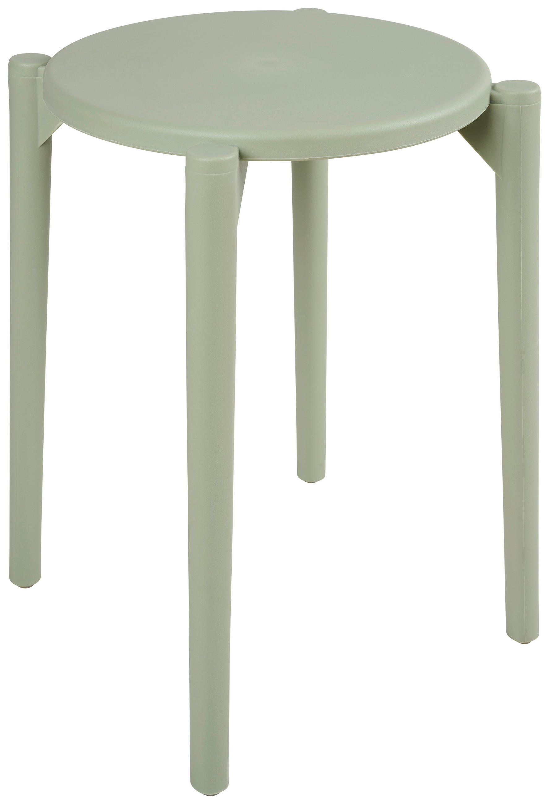 HOCKER in Kunststoff Grün  - Grün, Trend, Kunststoff (30/46/30cm) - Ambia Home