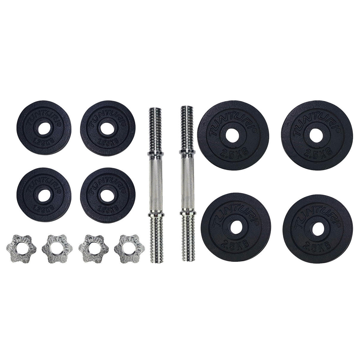 GEWICHTESET  - Schwarz/Grau, KONVENTIONELL, Metall (35/16/16cm)