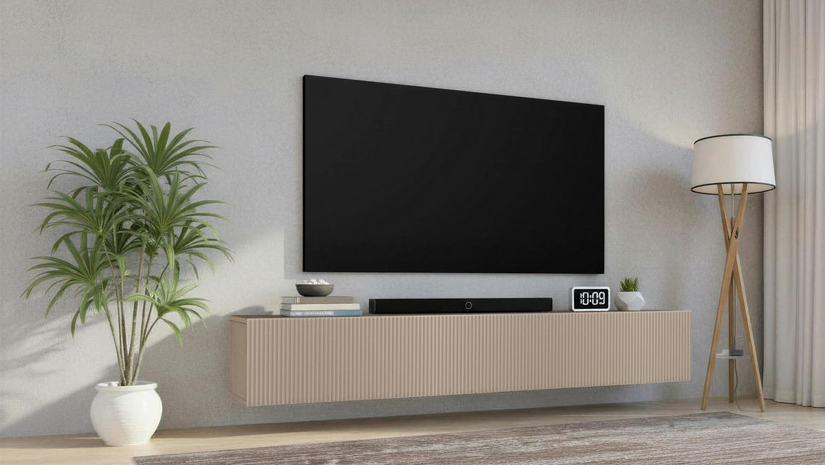 HÄNGELOWBOARD - Kaschmir, Design, Holzwerkstoff (180/29/30cm) - MID.YOU