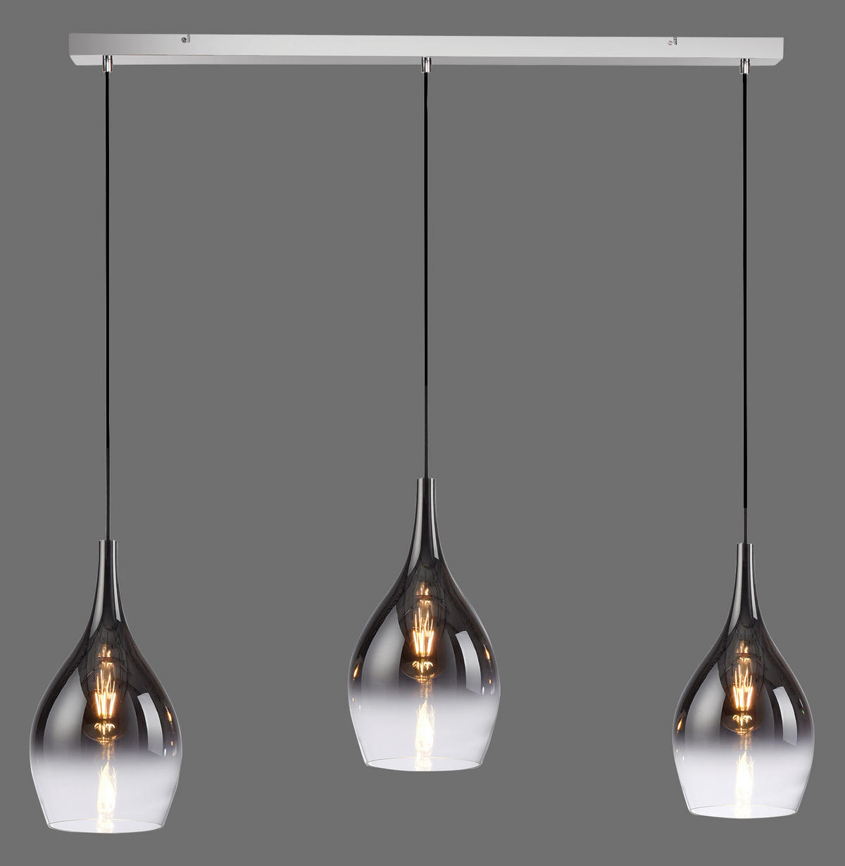 HÄNGELEUCHTE 100/20/120 cm  - Design, Kunststoff/Metall (100/20/120cm)