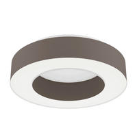 LED-TAKLAMPA 53/13,5 cm  - vit/cappuccino, Basics, metall/textil (53/13,5cm) - Eglo