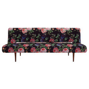SCHLAFSOFA in Textil Multicolor - Dunkelbraun/Multicolor, Design, Holz/Textil (200/84/93cm) - Innovation
