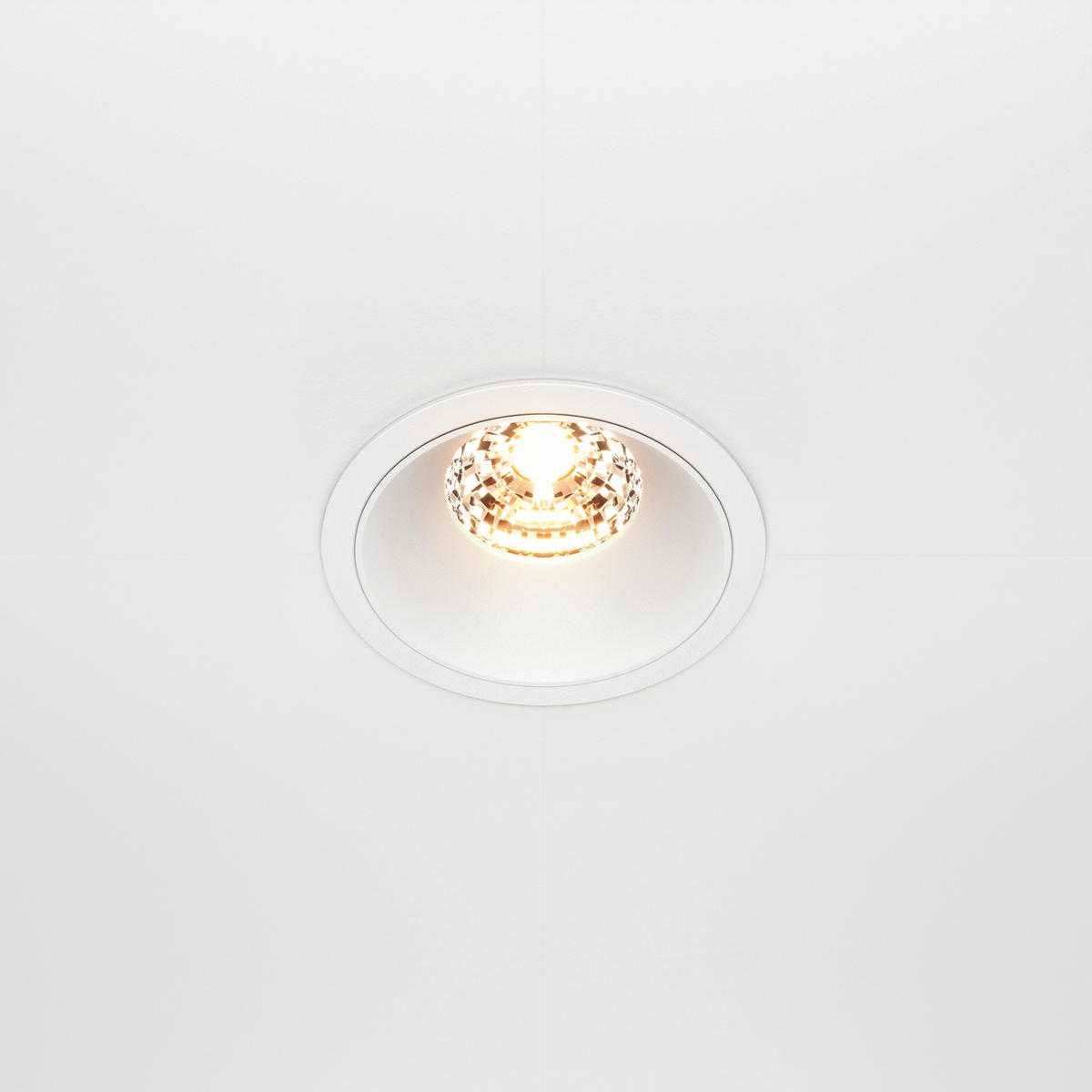 DECKENLEUCHTE  8,5/6,3 cm    - Weiß, Design, Metall (8,5/6,3cm) - MAYTONI