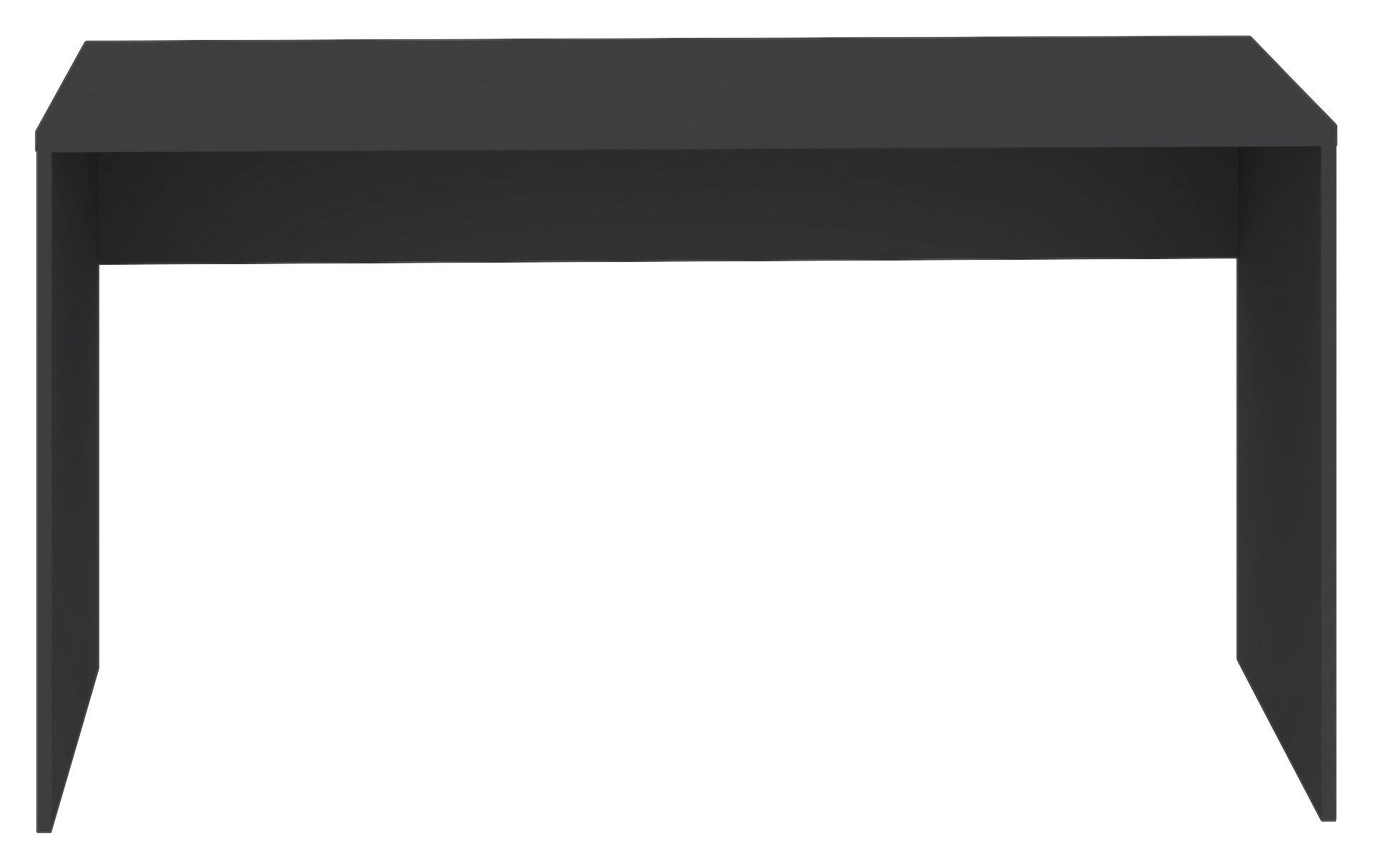 SCHREIBTISCH 135/73/54,4 cm  in Anthrazit  - Anthrazit, KONVENTIONELL, Holzwerkstoff (135/73/54,4cm) - Hom`in