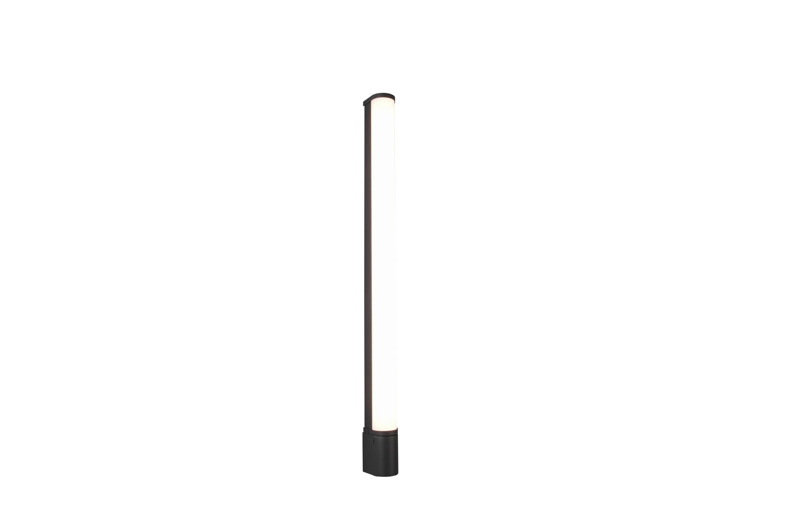 BADEZIMMER-WANDLEUCHTE Piera 79/5,5/7 cm   - Schwarz, Basics, Kunststoff/Metall (79/5,5/7cm) - Trio Leuchten
