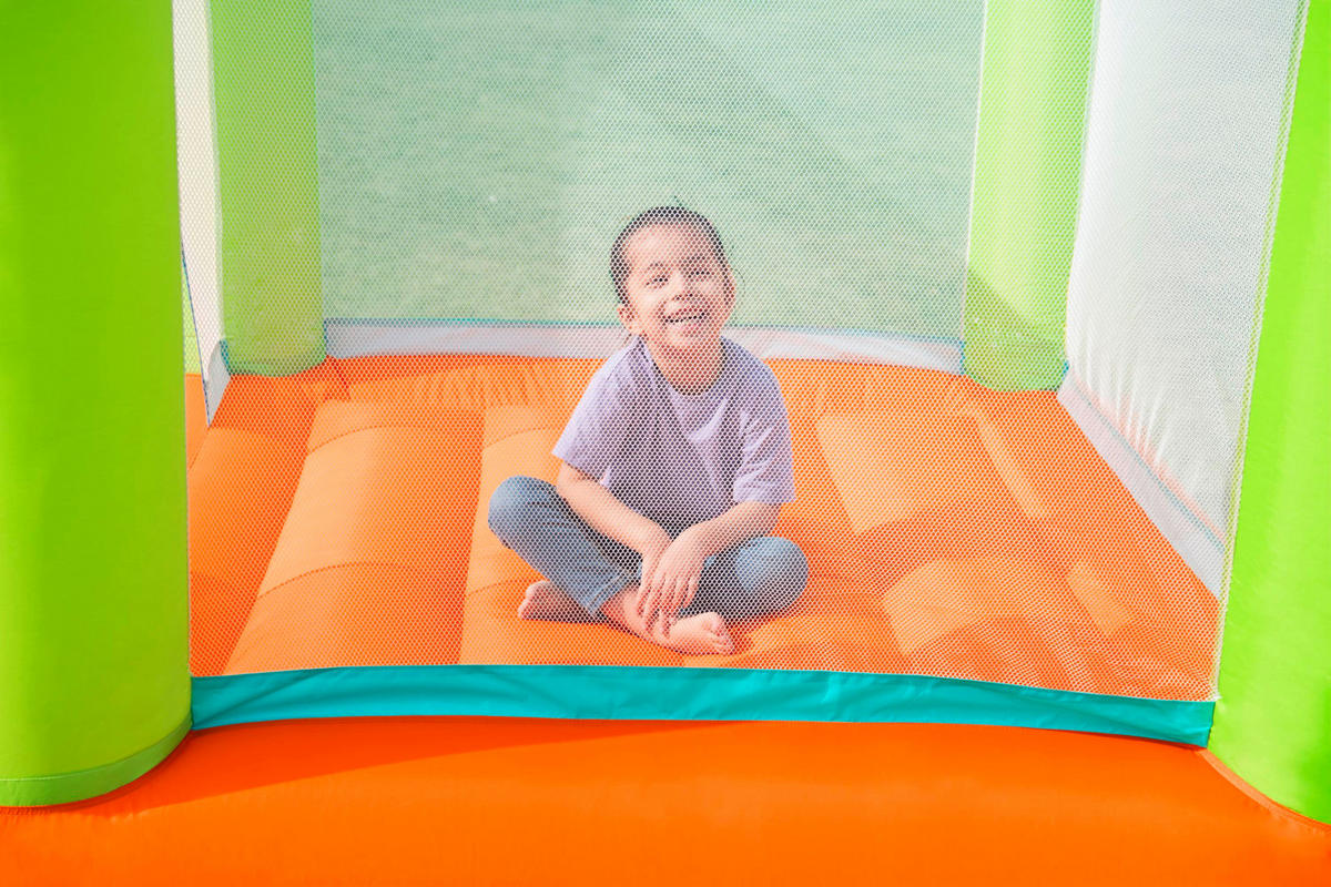 TRAMPOLIN 194/175/170 cm  - Multicolor, Basics, Kunststoff/Metall (194/175/170cm) - Bestway