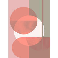 VLIESTAPETE FORM  - Rot/Rosa, LIFESTYLE (200/280cm) - Komar