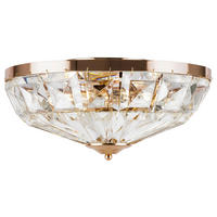 DECKENLEUCHTE 39,6/19,2/39,6 cm   - Goldfarben, Basics, Glas/Metall (39,6/19,2/39,6cm) - MAYTONI