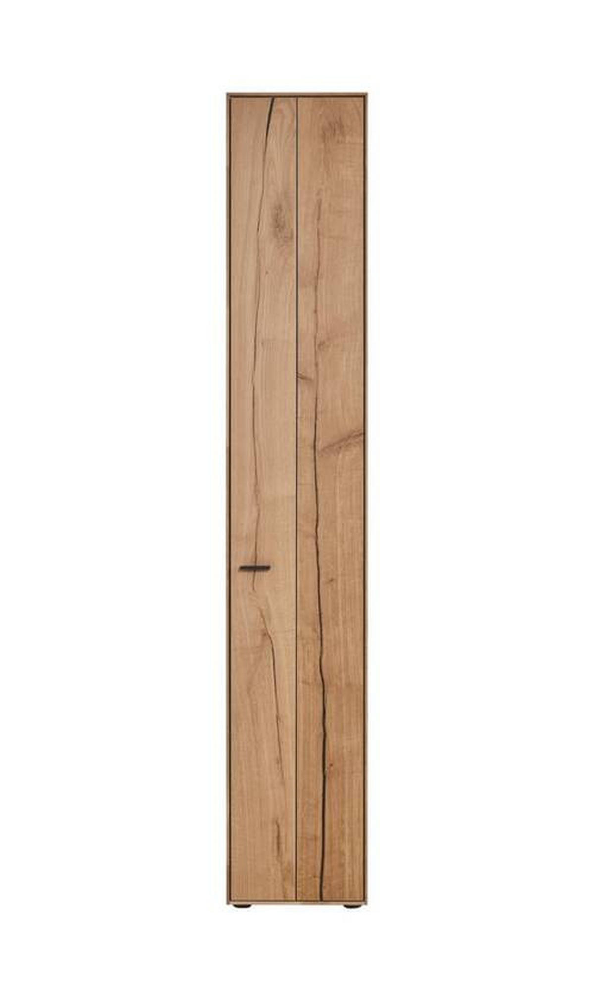 ZEILENSCHRANK Eichefarben  35,5/205,5/37,1 cm  - Eichefarben/Graphitfarben, Design, Holz/Holzwerkstoff (35,5/205,5/37,1cm) - Dieter Knoll