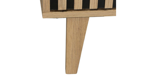 COUCHTISCH in Holz, Holzwerkstoff 80/80/36 cm  - Eichefarben/Schwarz, Design, Holz/Holzwerkstoff (80/80/36cm) - Carryhome