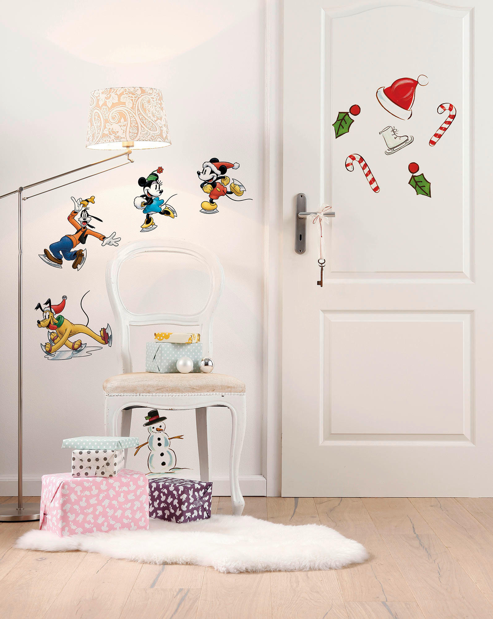VÄGGDEKALER 50/70 cm     - multicolor, Basics, plast (50/70cm) - Komar