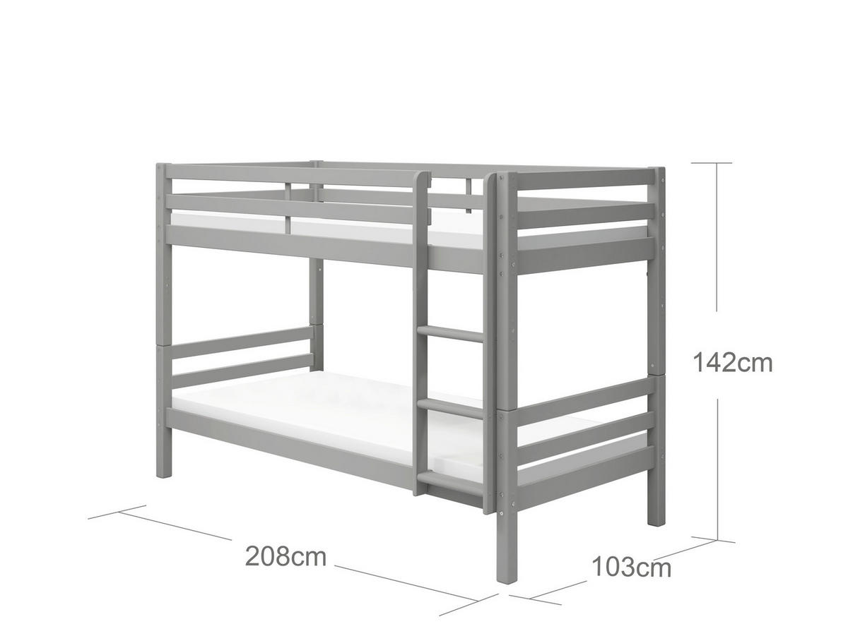ETAGENBETT 90/200 cm  - MODERN, Holz (90/200cm) - Chameo