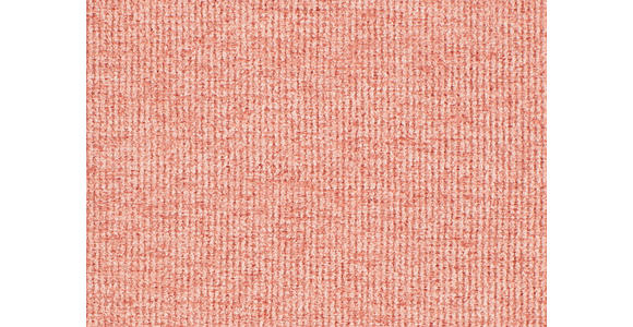 ECKSOFA in Webstoff Koralle  180/265 cm  - Koralle/Schwarz, Design, Textil/Metall (180/265cm) - Carryhome
