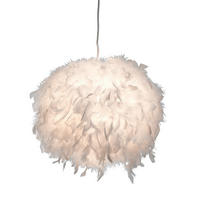 HÄNGLAMPA Ducky 30/150 cm  - vit, Basics, metall/papper (30/150cm) - Novel