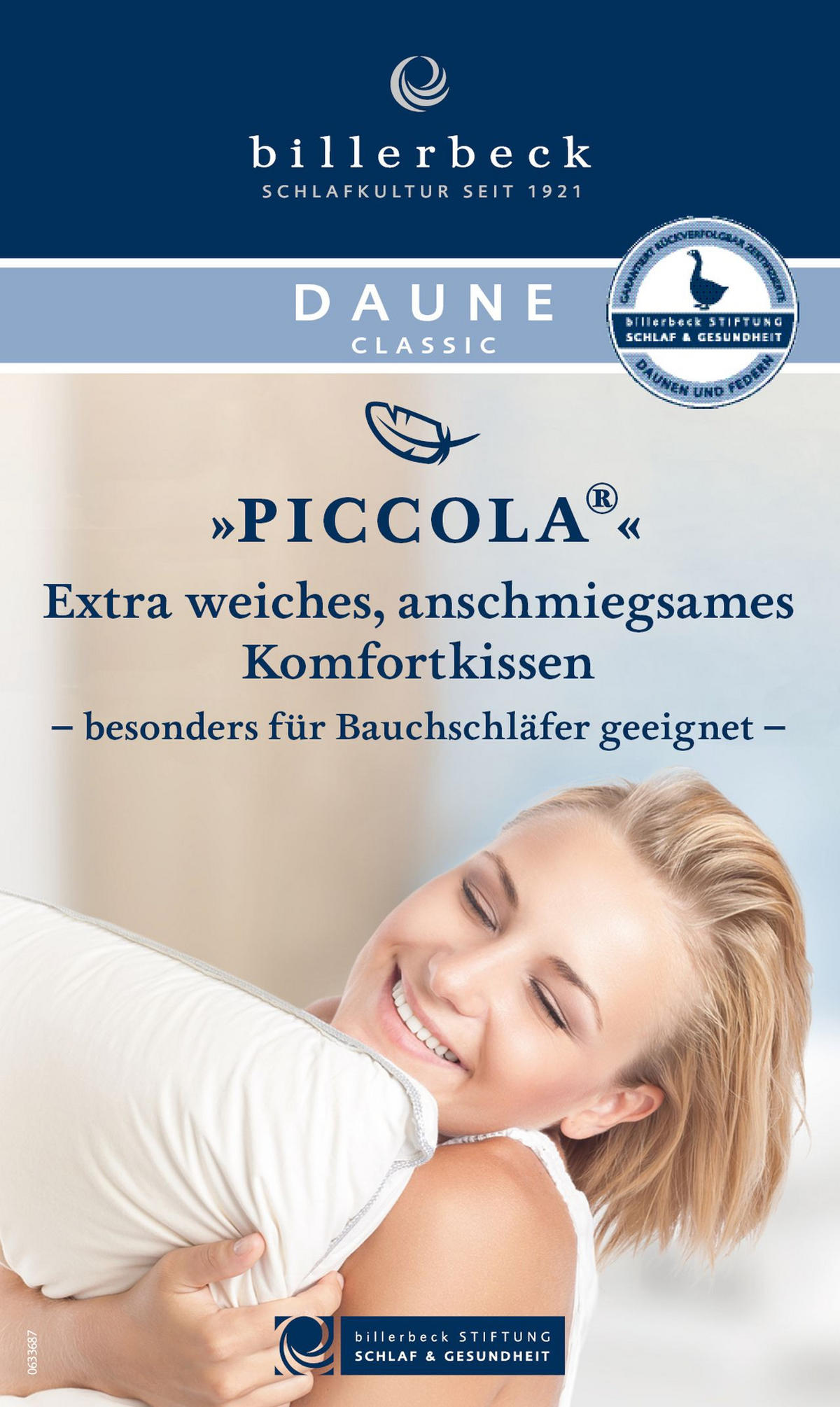 KOPFKISSEN  Piccola  80/80 cm       - Weiß, Basics, Textil (80/80cm) - Billerbeck