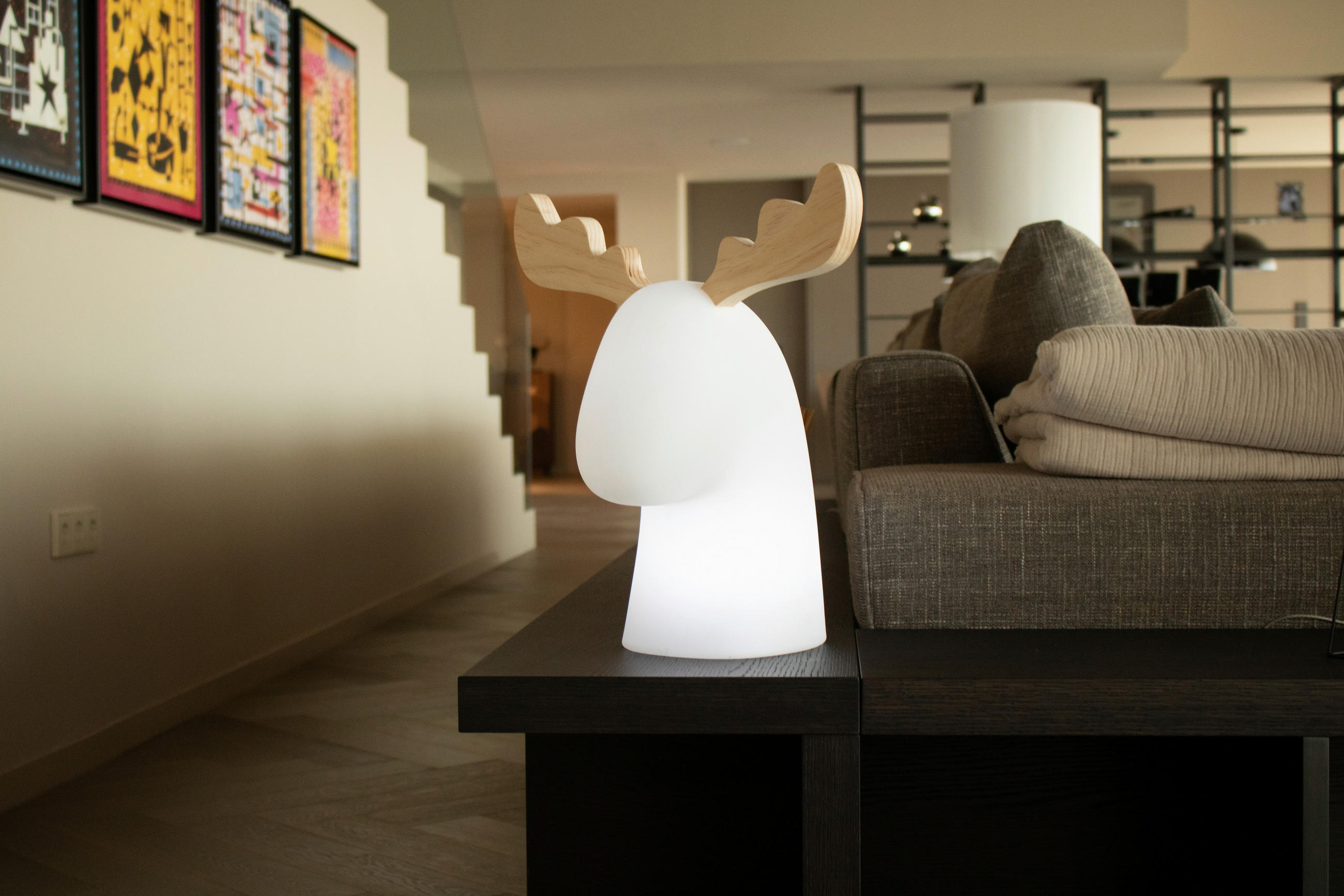 LED-DEKOLEUCHTE RUDY 40/40/30 cm   - Transparent, Basics, Kunststoff (30/40cm) - New Garden