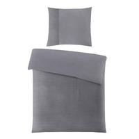 BETTWÄSCHE Waffelpiqué 135/200 cm  - Anthrazit, Design, Textil (135/200cm) - Novel