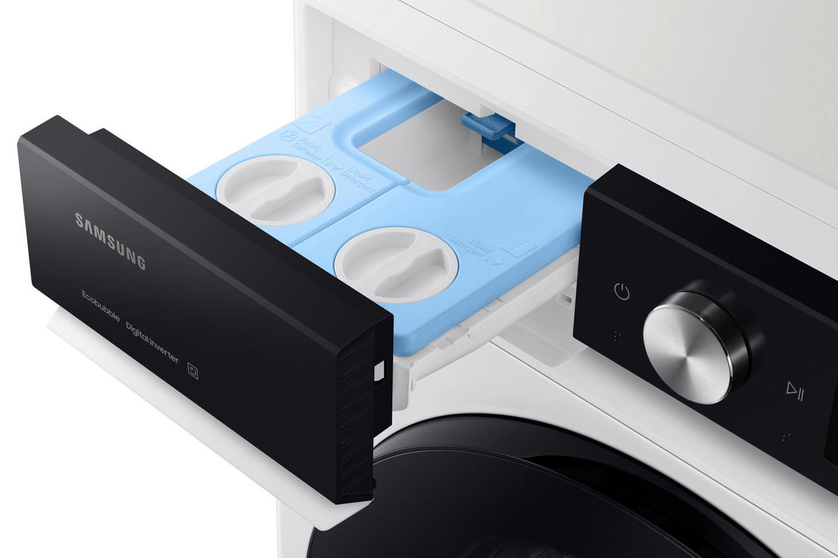 WASCHMASCHINE WW11DB7B94GEU3   - Weiß, Basics, Kunststoff/Metall (60/85/60cm) - Samsung