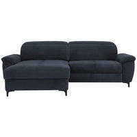 HÖRNSOFFA i gråblå  - gråblå/svart, Design, metall/trämaterial (185/256cm) - Hom`in