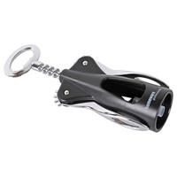 KORKENZIEHER - Silberfarben/Schwarz, Basics, Kunststoff/Metall (20cm) - Homeware Profession.