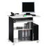 COMPUTERTISCH Schwarz, Weiß - Schwarz/Weiß, KONVENTIONELL, Kunststoff (80/75/50cm) COMPUTERTISCH Schwarz, Weiß - Schwarz/Weiß, KONVENTIONELL, Kunststoff (80/75/50cm)