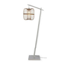 STOJACÍ LAMPA, 176/36/63 cm - bílá/přírodní barvy, Trend (176/36/63cm) - Good & Mojo