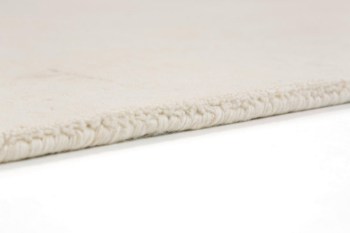 HANDWEBTEPPICH 200/300 cm Weiß  - Weiß, KONVENTIONELL, Textil (200/300cm) - Schöner Wohnen