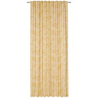 KÉSZFÜGGÖNY részben fényzáró  - sárga, Konventionell, textil (140/245cm) - Esposa