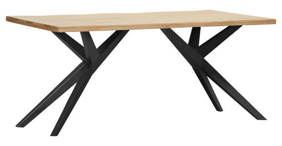 TISCHGESTELL Schwarz   - Schwarz, Design, Metall (60/80/73cm) - Landscape