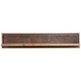 WANDBOARD  160/30/25 cm  - Dunkelgrau/Braun, Trend, Holz (160/30/25cm) - Landscape