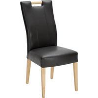 SZÉK fa, textil bükk, sötétbarna  - sötétbarna/bükk, Konventionell, textil/fa (64/100/47cm) - Cantus