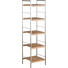 REGAL in 35,5/129,5/33 cm Edelstahlfarben, Hellbraun - Hellbraun/Edelstahlfarben, KONVENTIONELL, Holz/Metall (35,5/129,5/33cm) - Carryhome REGAL in 35,5/129,5/33 cm Edelstahlfarben, Hellbraun - Hellbraun/Edelstahlfarben, KONVENTIONELL, Holz/Metall (35,5/129,5/33cm) - Carryhome