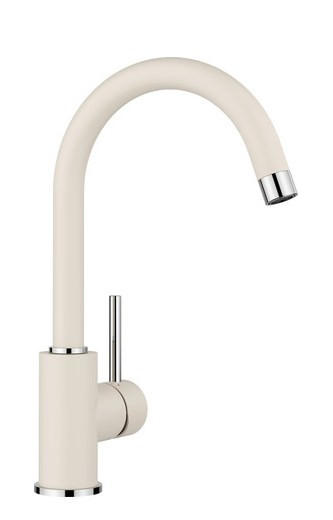 KÜCHENARMATUR 526966  - Chromfarben/Weiß, Basics, Metall (10,6/32,7/22cm) - Blanco