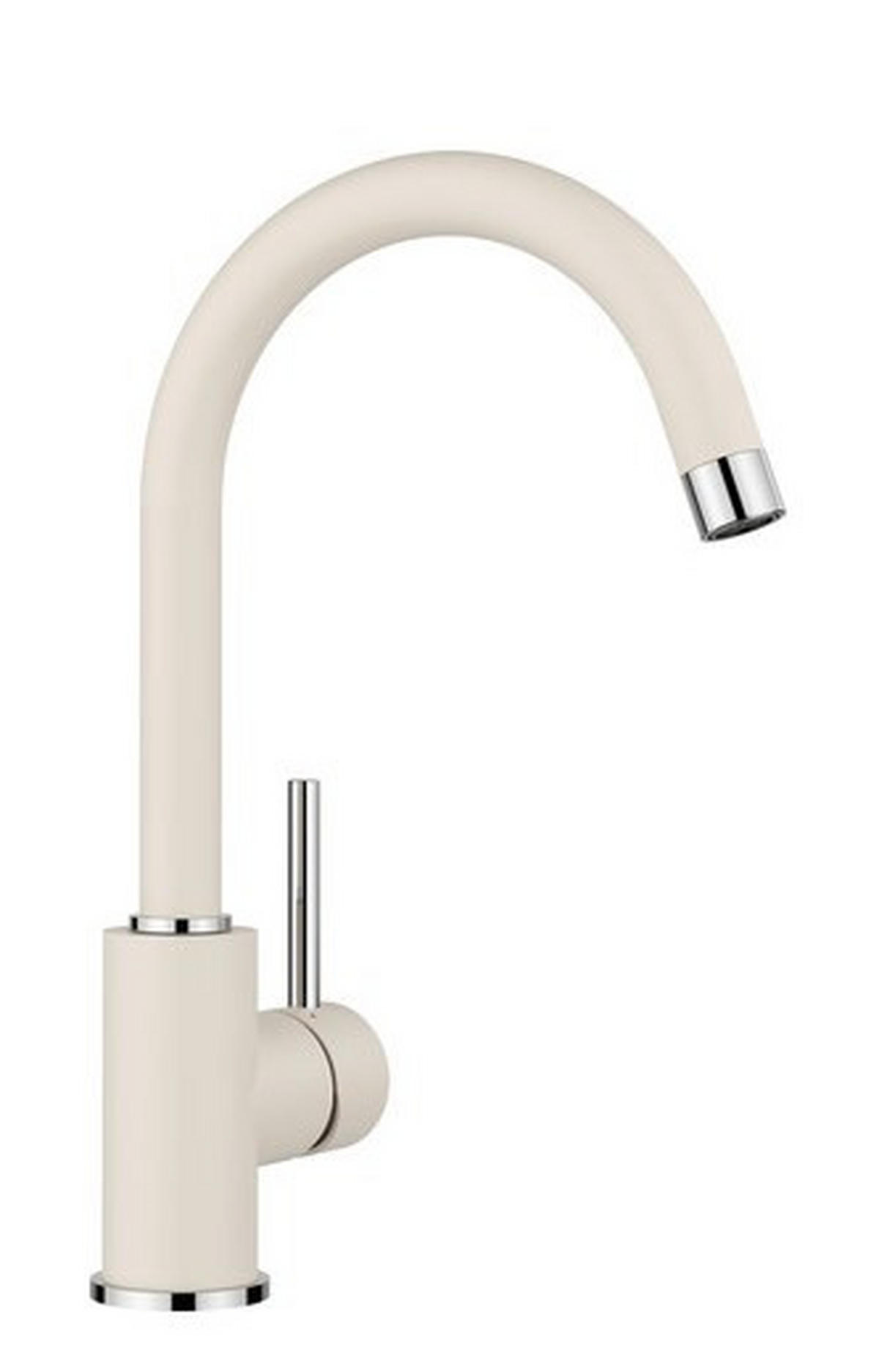 KÜCHENARMATUR 526966  - Chromfarben/Weiß, Basics, Metall (10,6/32,7/22cm) - Blanco