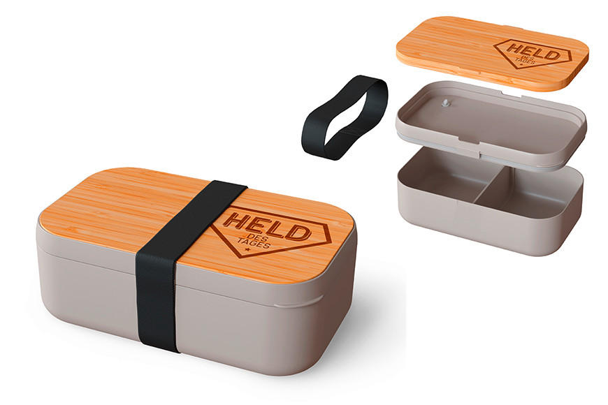BROTDOSE - Basics, Holz/Kunststoff (19,7/7,3/12cm)