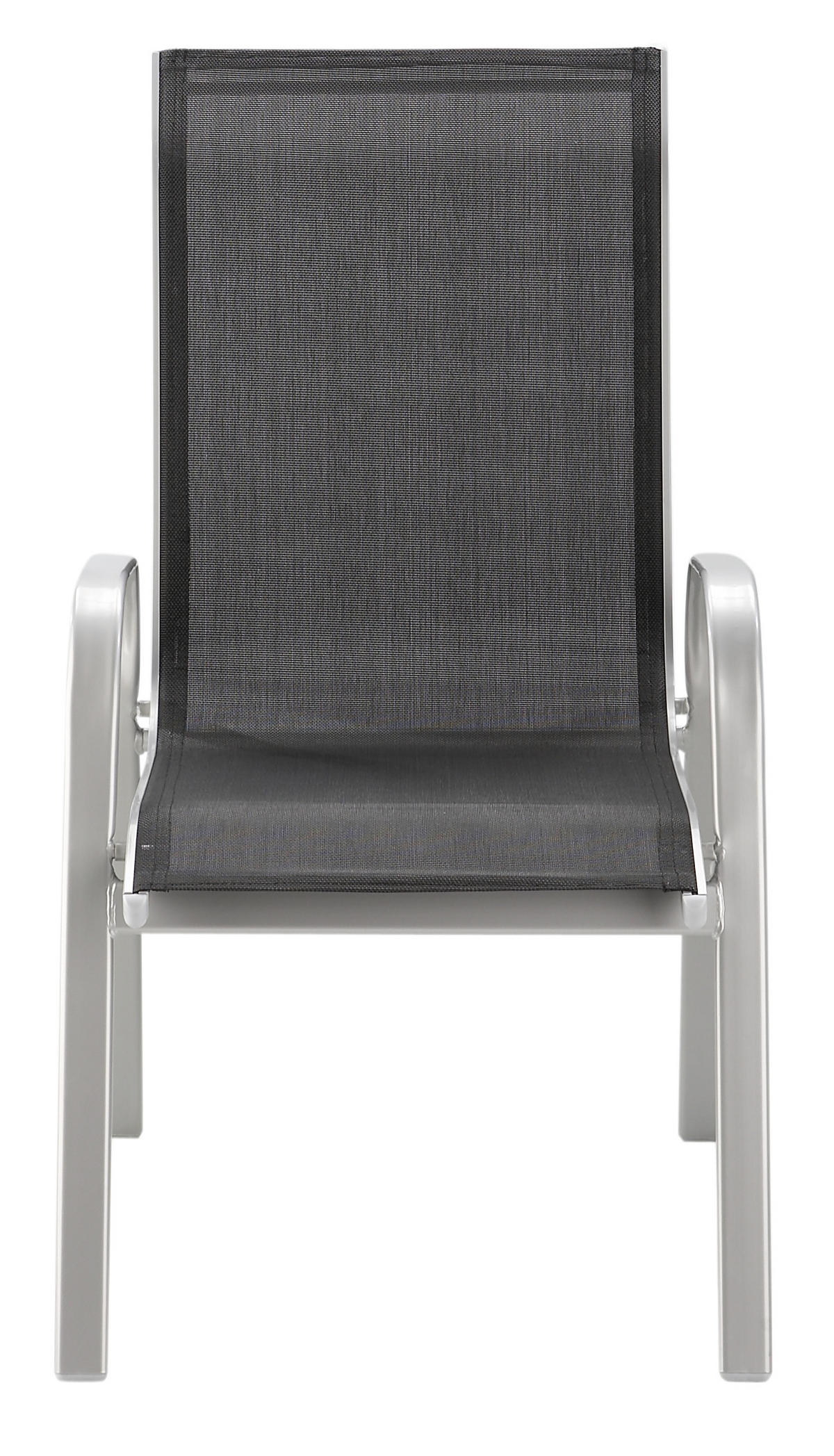 SCAUN DE GRĂDINĂ in metal negru  - negru, Design, metal (55/96/72cm) - Xora