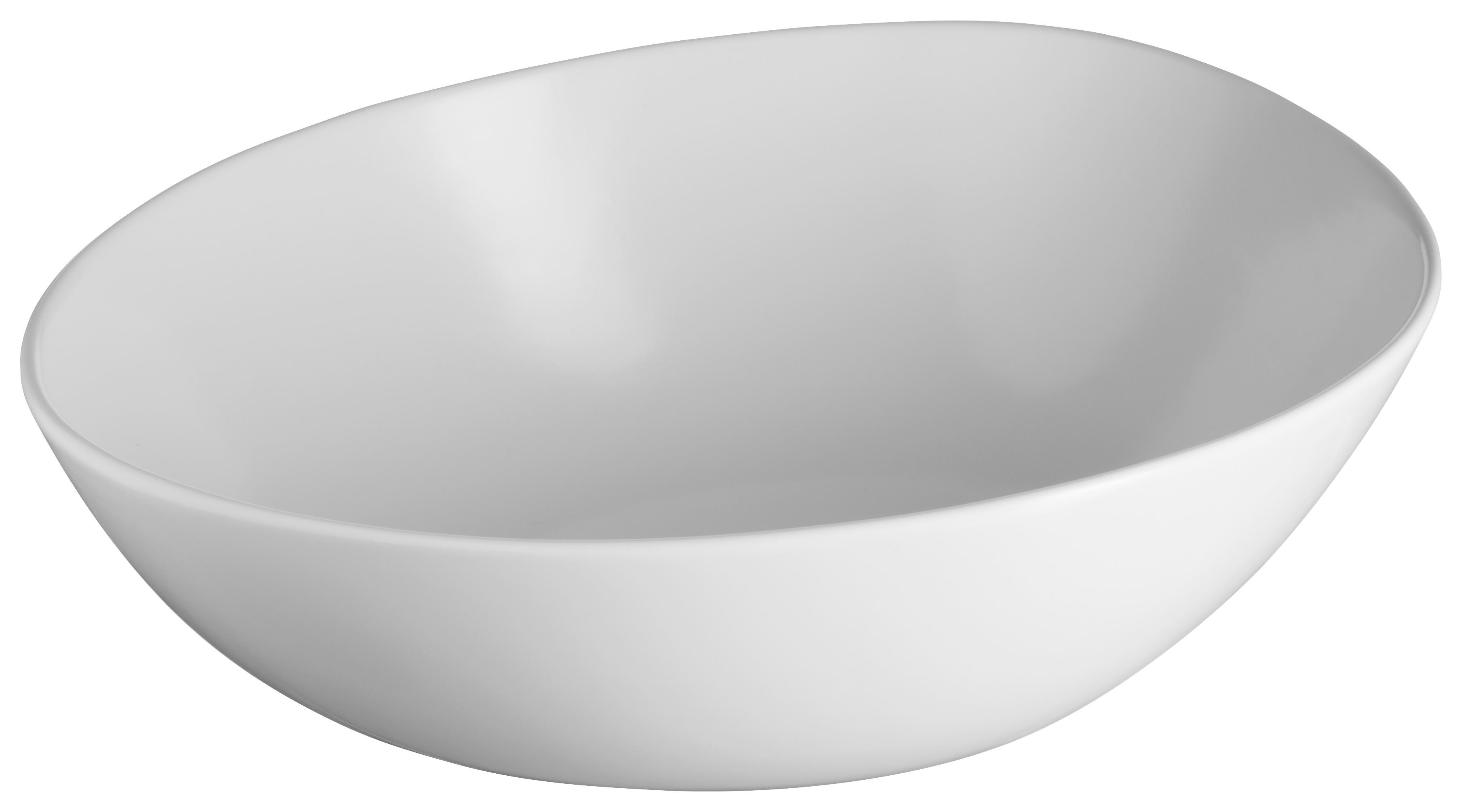 SCHÜSSELSET Keramik Steinzeug 3-teilig  - Schwarz/Weiß, Basics, Keramik (27/31/29cm) - Mäser