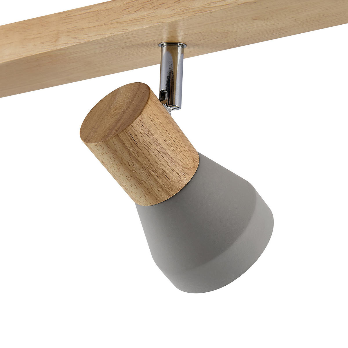 STRAHLER Alina 57/7,2/12,3 cm  - Eschefarben/Grau, Natur, Holz/Stein (57/7,2/12,3cm) - Novel