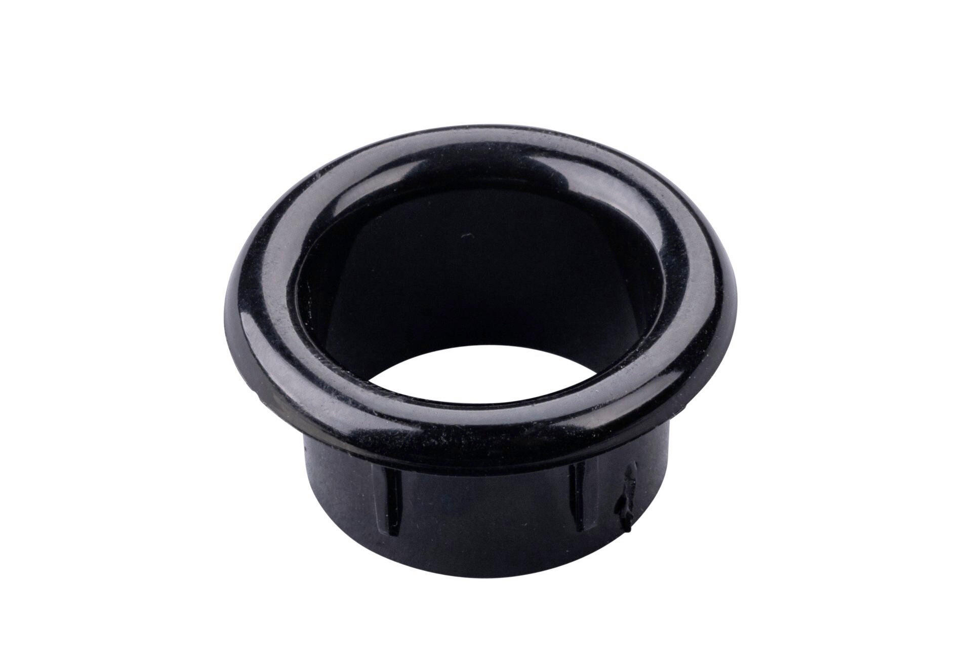 AB- UND ÜBERLAUFGARNITUR ACCESSOIRES  - Schwarz, Basics, Kunststoff (2,5/2,5/1,5cm) - MID.YOU