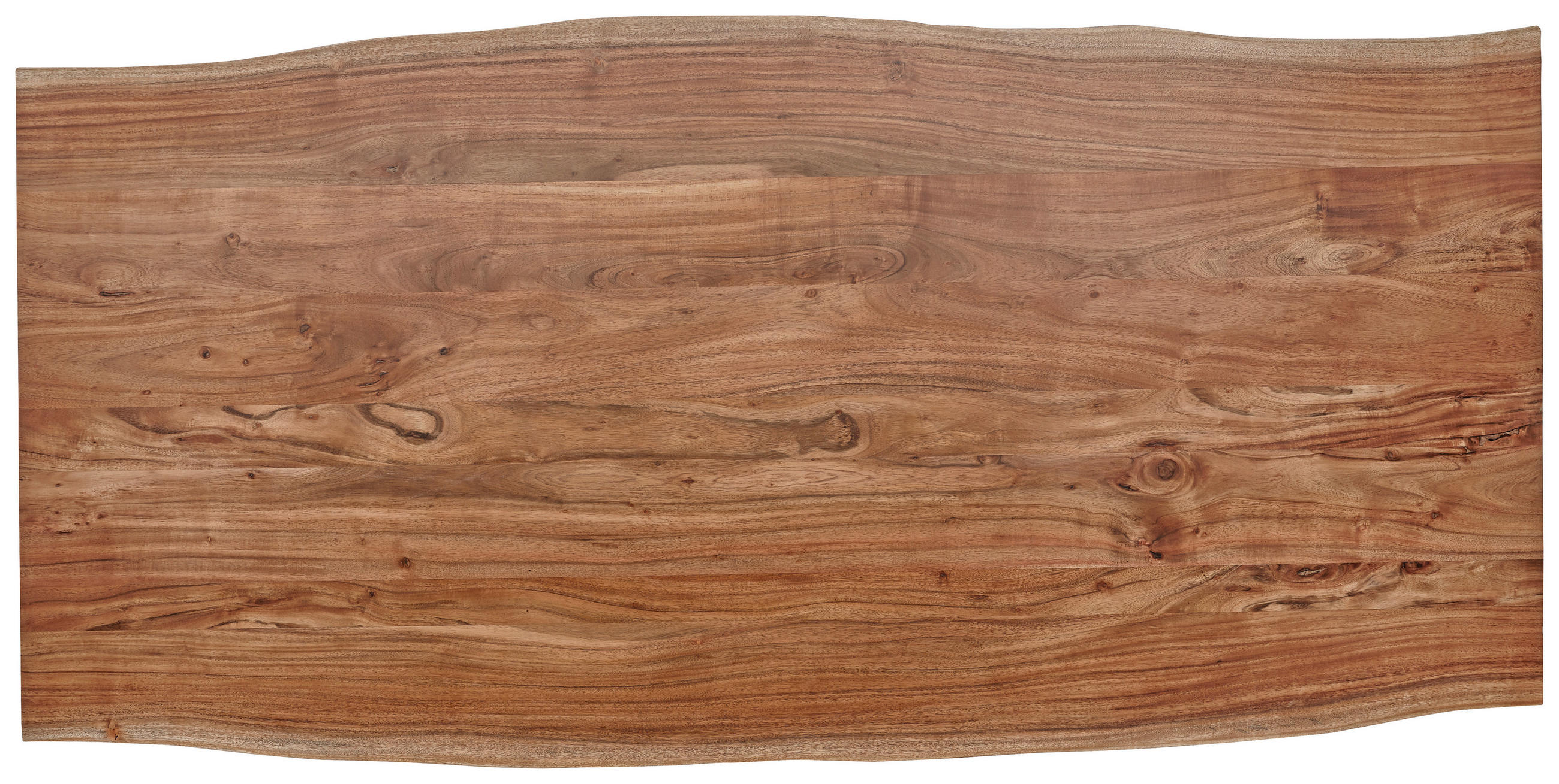 Thumbnail - Valdera Tischplatte, Akazie, Holz, Akazie, massiv, rechteckig, 100x3.8x200 cm, Esszimmer, Tische, Esstische, Tischsystem...