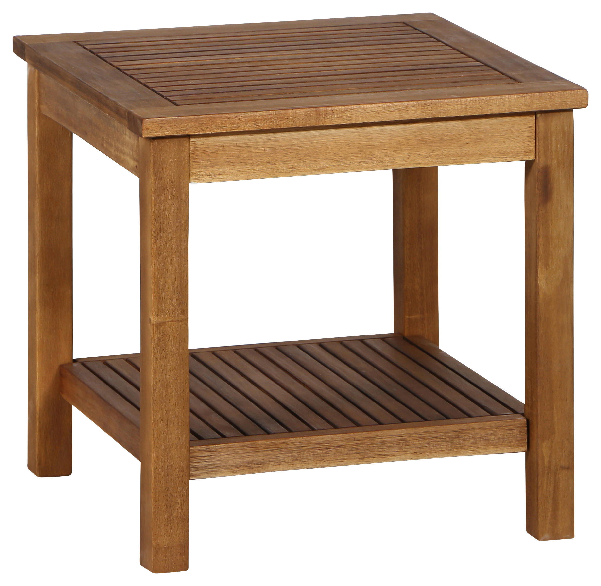 GARTENBEISTELLTISCH 45/45/45,5 cm Holz  - Akaziefarben, MODERN, Holz (45/45/45,5cm) - Siena Garden